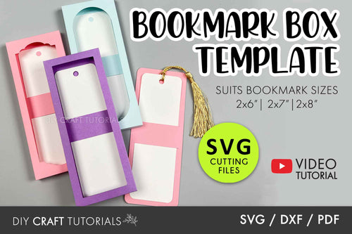 Bookmark Sleeve SVG 2 – DIY Craft Tutorials