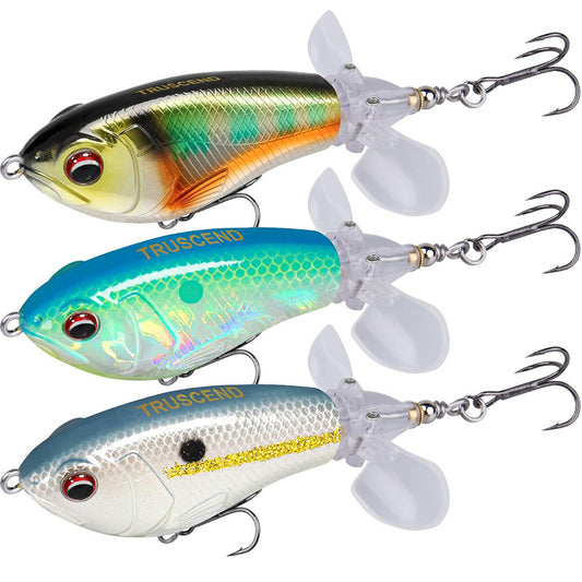 GOTOUR Fishing Lures Bass Lures for Freshwater Saltwater, Pre-Rigged Soft  Plastic Swimbait Paddle Tail Weedless Bass Lures, Bass Pike Trout Walleye