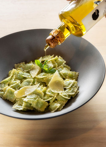 Truffle oil with pasta