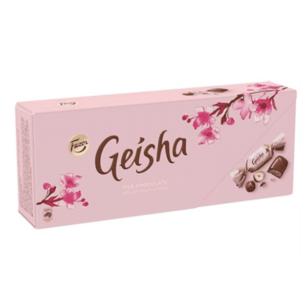 Fazer Geisha with hazelnut filling (Konfekt) 228 grams – Norwegian Foodstore