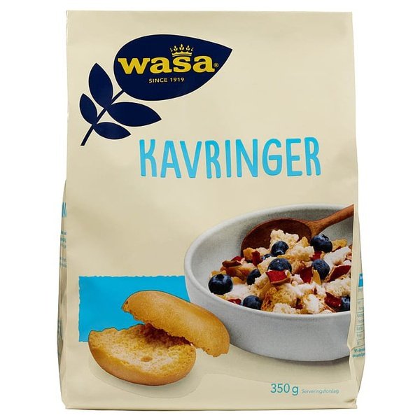 Wasa Sandwich Brunost (2 piece) Knekkebrød / Crispbread 36 grams –  Norwegian Foodstore