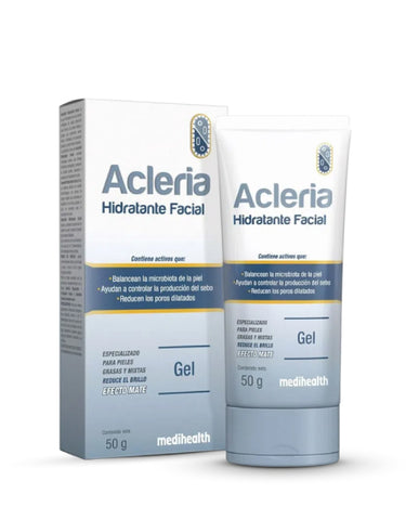 Acleria Hidratante Facial Gel, perfecto para pieles sensibles y con tendencia al acné