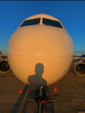 the front of an aircraft, how to become an aircraft maintenance engineer in the U.K.