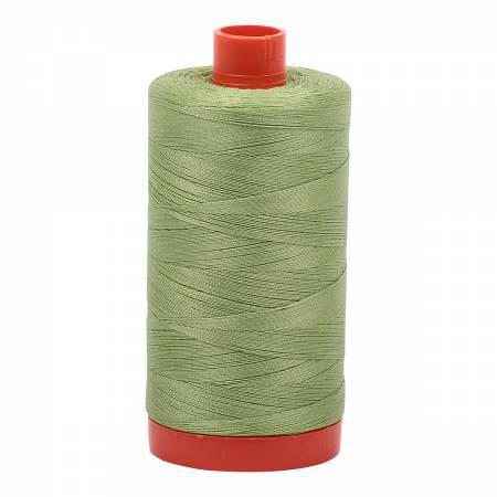 Aurifil Mako Cotton Thread Solid 50wt 1422yds Light Fern