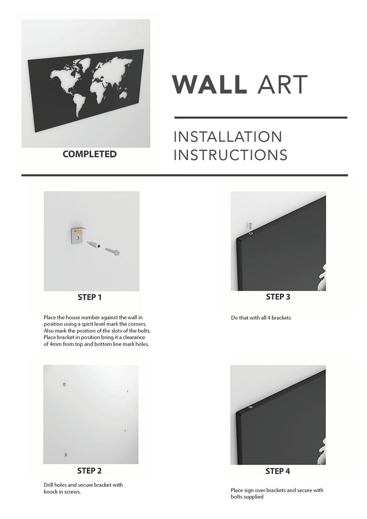 House Number D24 | Designer Panels | Wall Art - Design11