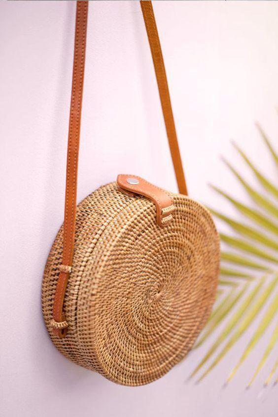 circle beach bag