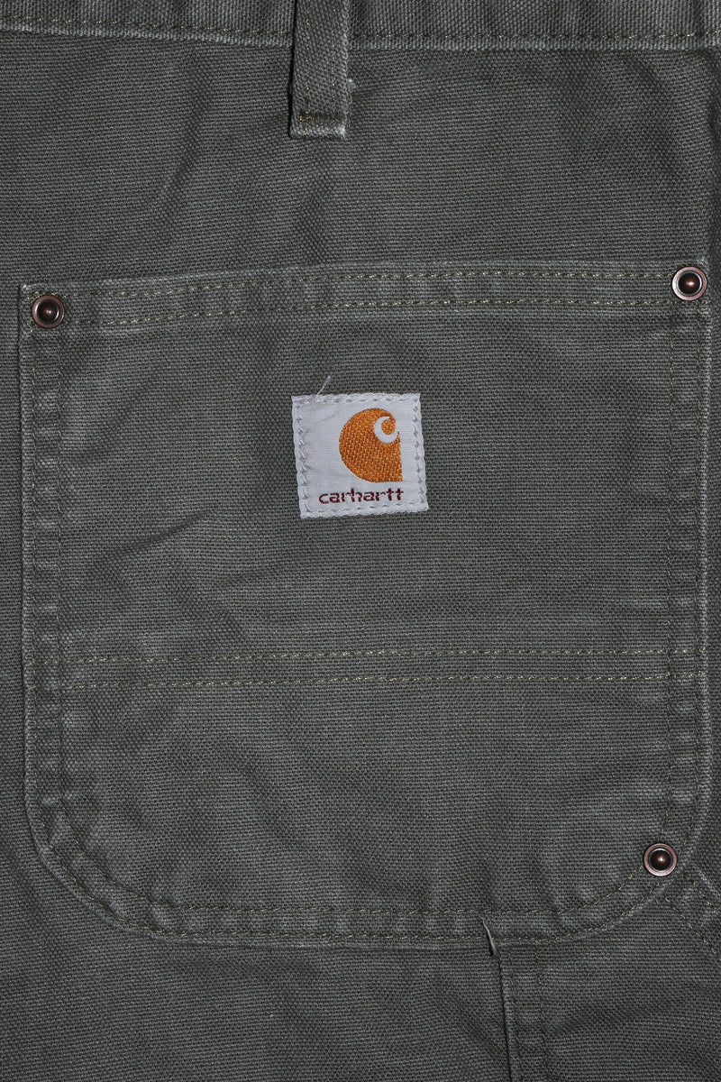 Vintage Carhartt Double Knee Moss Green Carpenter Pants 36 x 32 ...