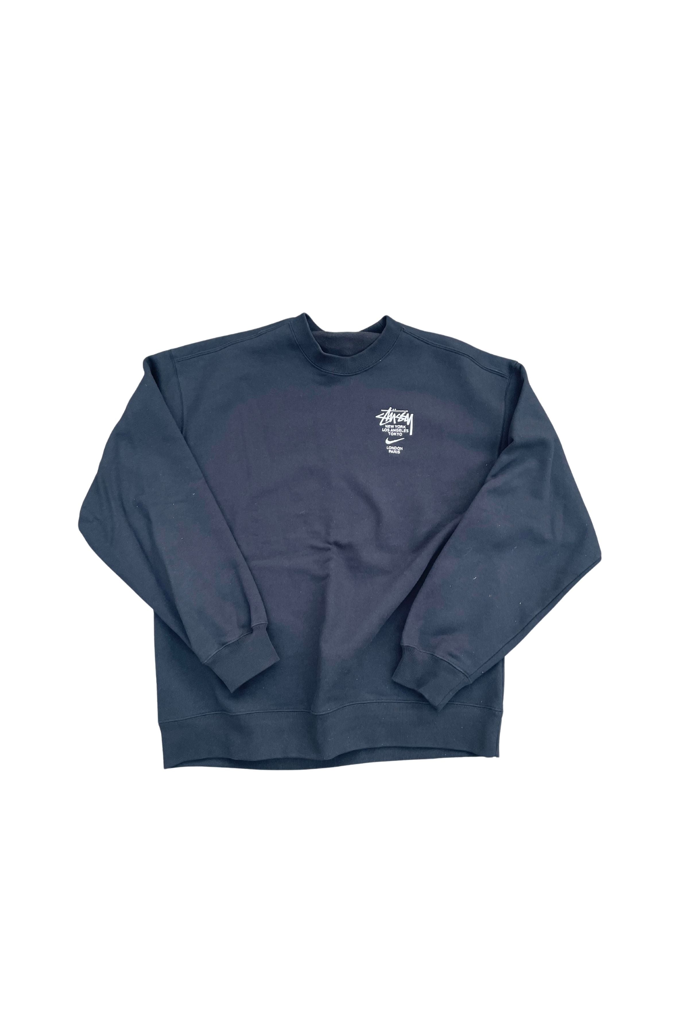 nike stussy international crewneck