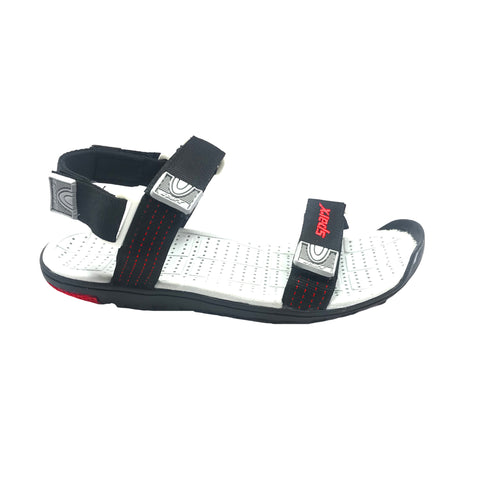 Sparx BLACK RED Sandals SS105 – Shopmanpasand