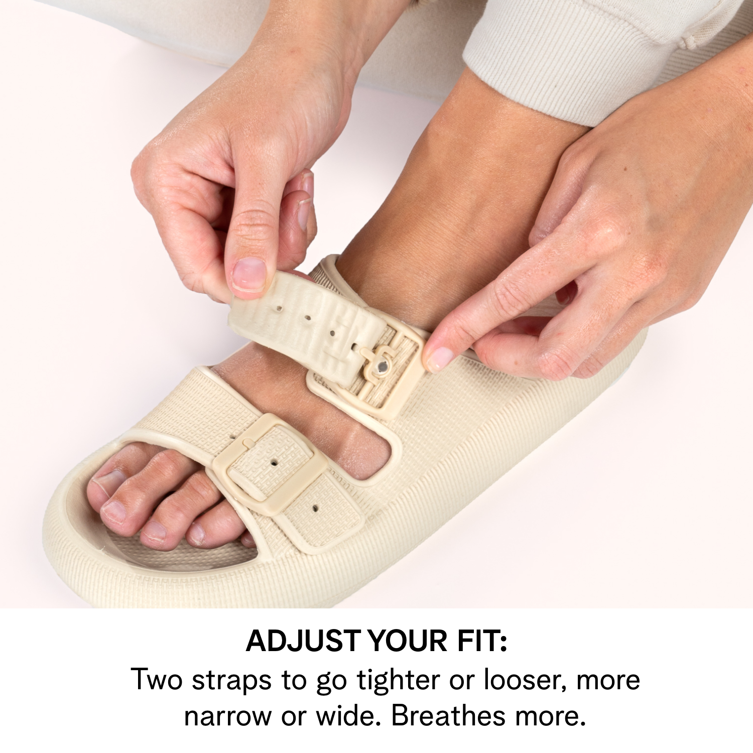 Adjustable COZI Slides Beige