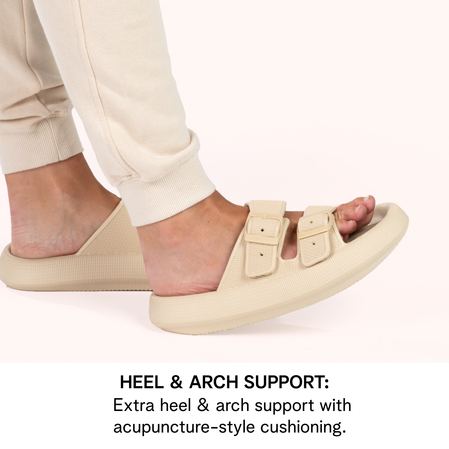 Adjustable COZI Slides Beige