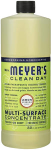 Mrs. Meyer's Clean Day All Purpose Cleaner, Lemon Verbena, 32 Ounce Bottle, 4-Pack