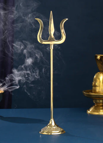 Brass Sacred Trishul