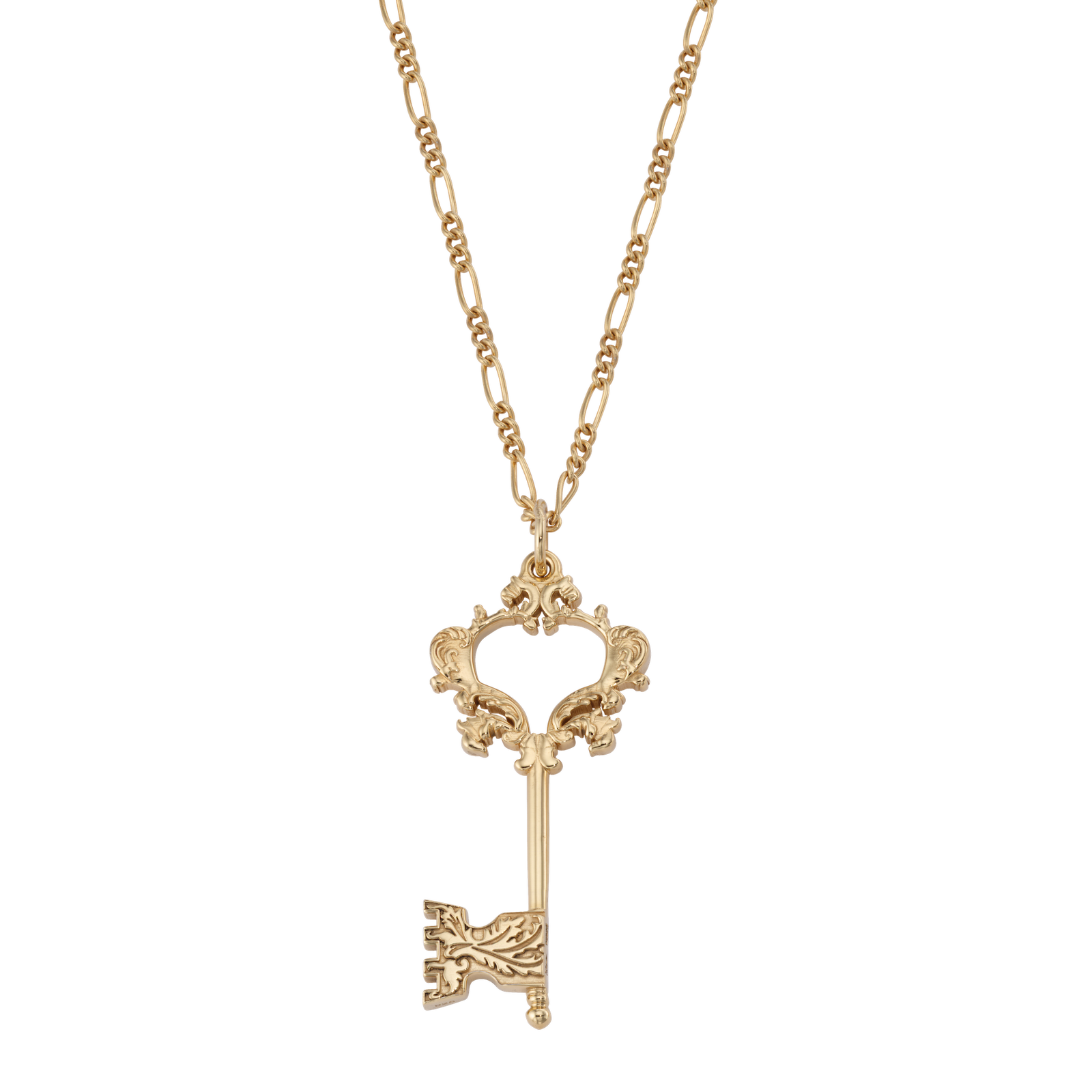 Lion Key Necklace  Fine jewelry solid silver gold-finish necklaces  bracelets earrings