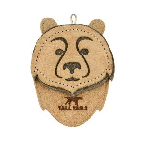 Natural Leather Bear Toy, 4