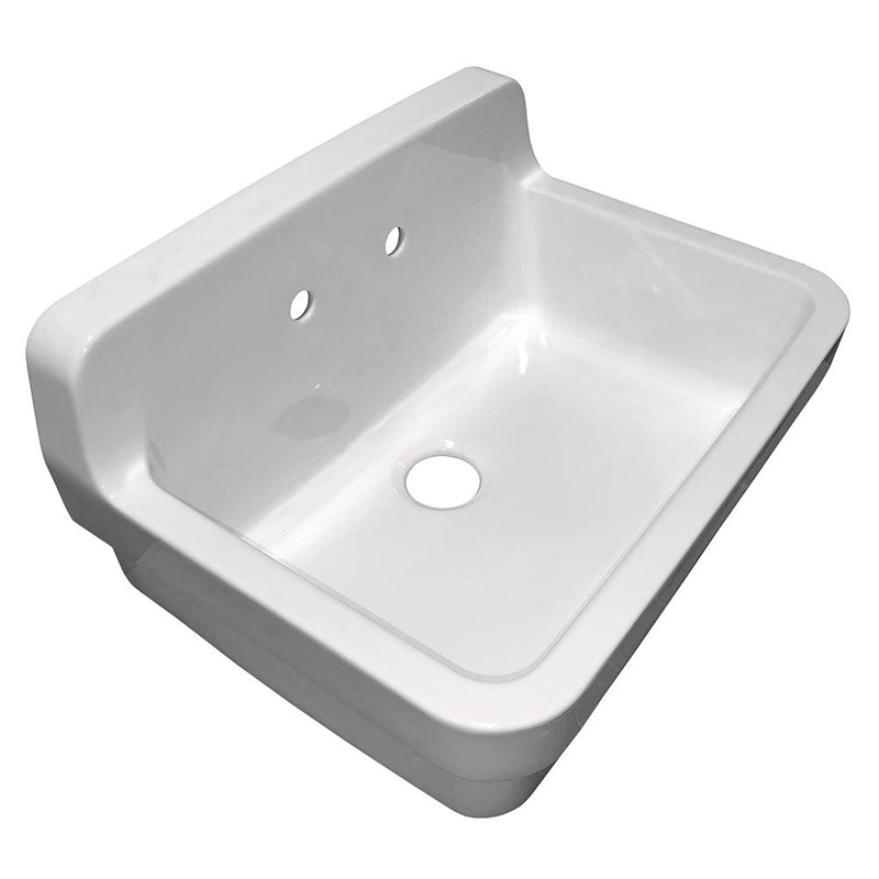 Nantucket Sinks 30-inch Ceramic Farm Country Kitchen-Utility Sink