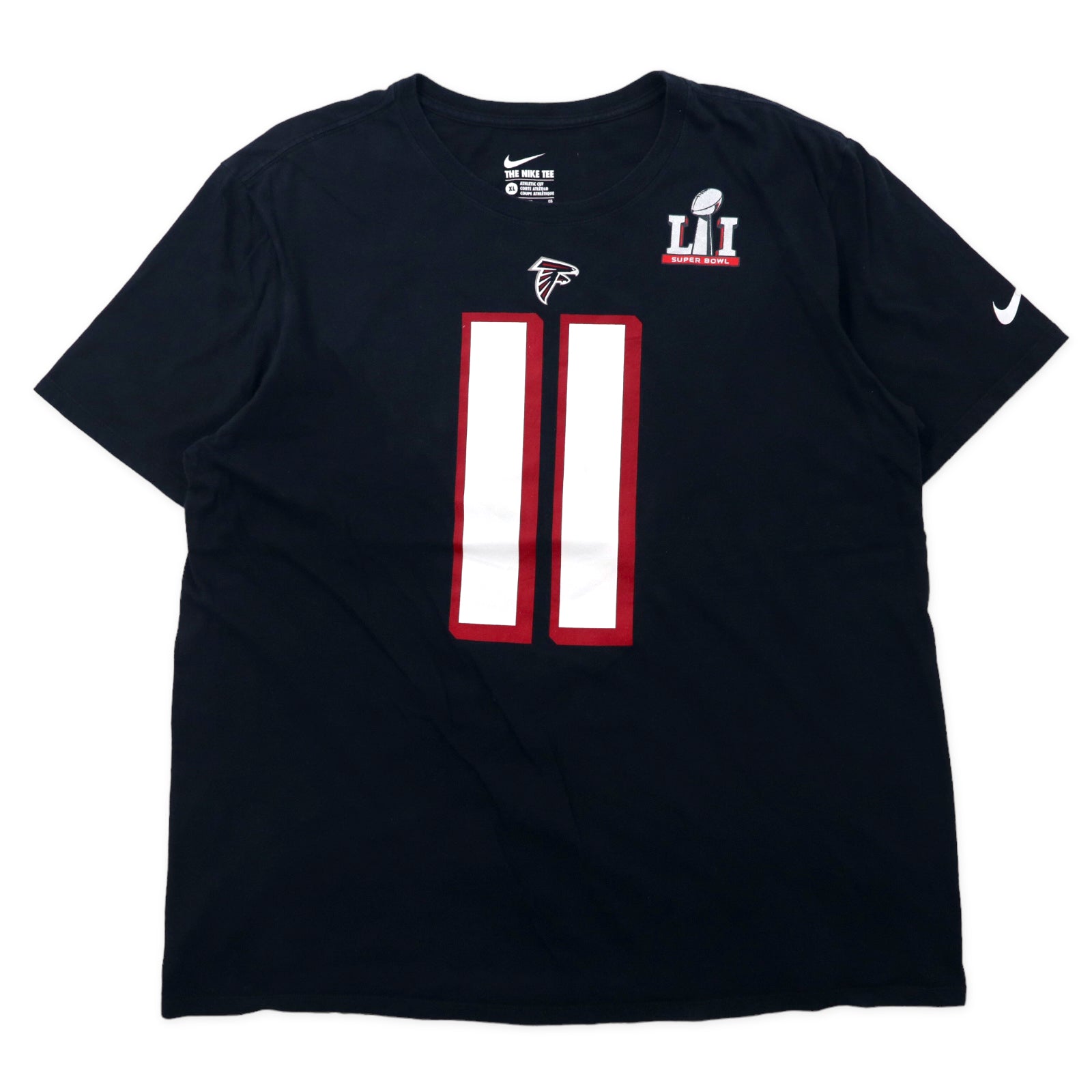 NIKE NFL フットボール プリントTシャツ XL ブラック コットン ナンバリング JONES