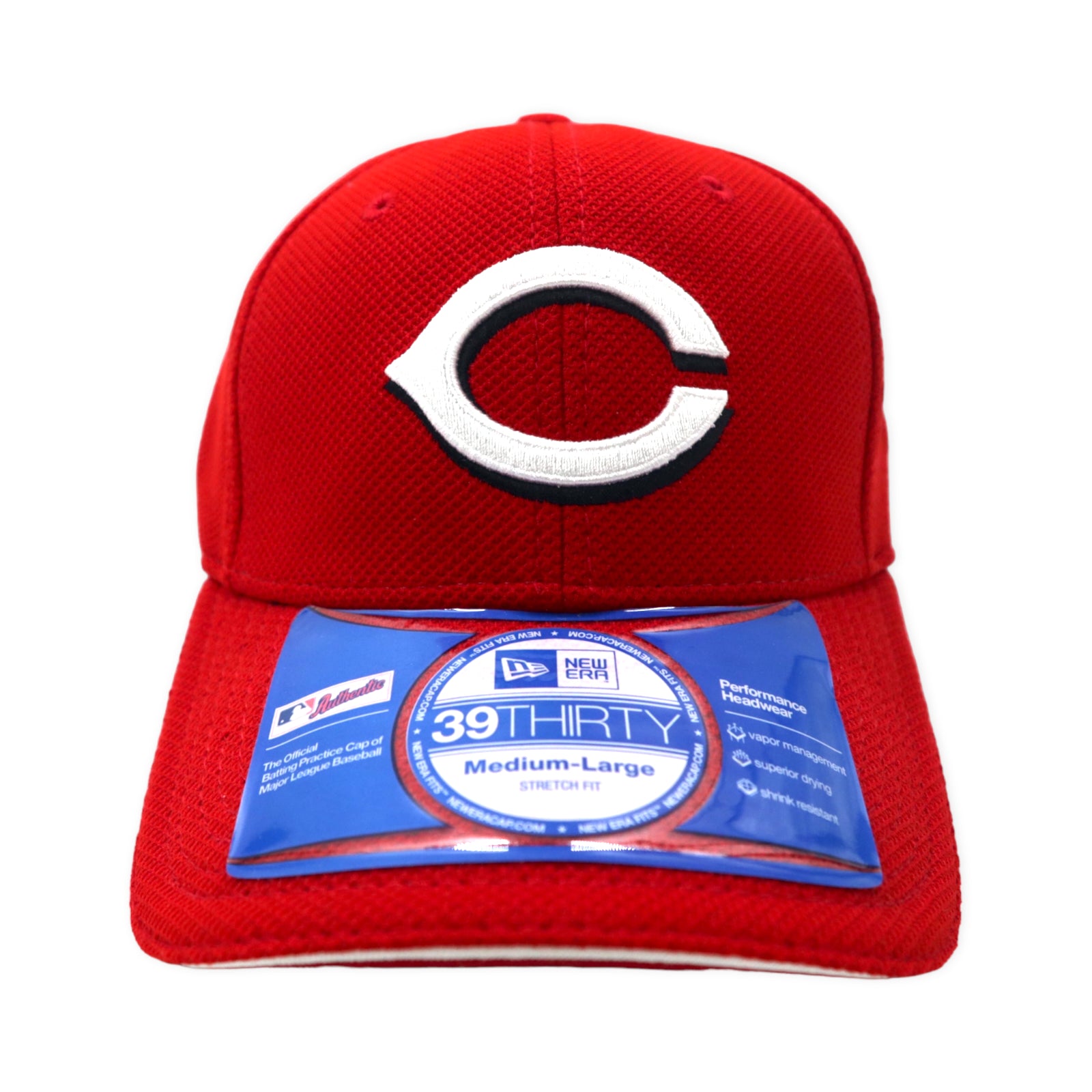 NEWERA ベースボールキャップ M/L レッド MLB Cincinnati Reds シンシナティ レッズ PERFORMANCE HEADWEAR 未使用品