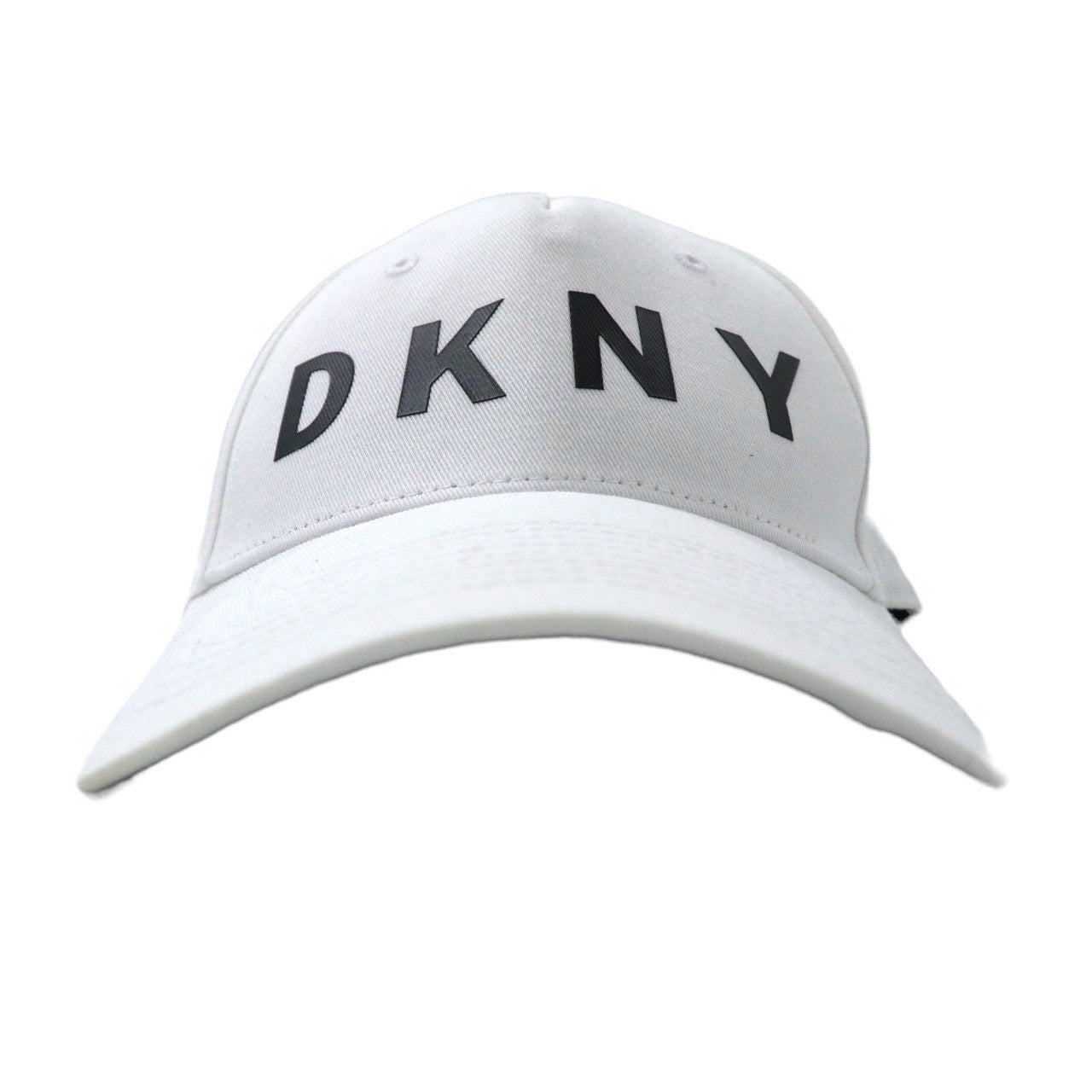 DKNY ロゴキャップ F ホワイト コットン CLASSIC LOGO CAP