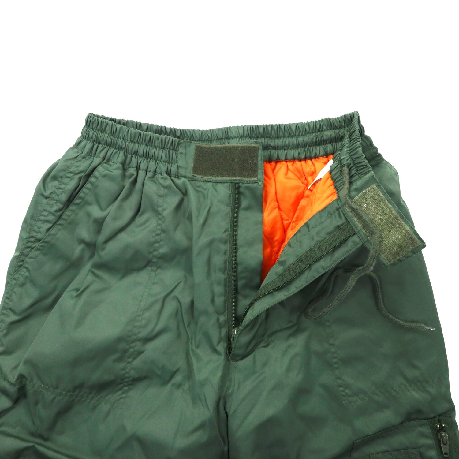 Military Flight Pants MA-1 中綿 フライトパンツ L カーキ ナイロン US ARMY ミリタリー