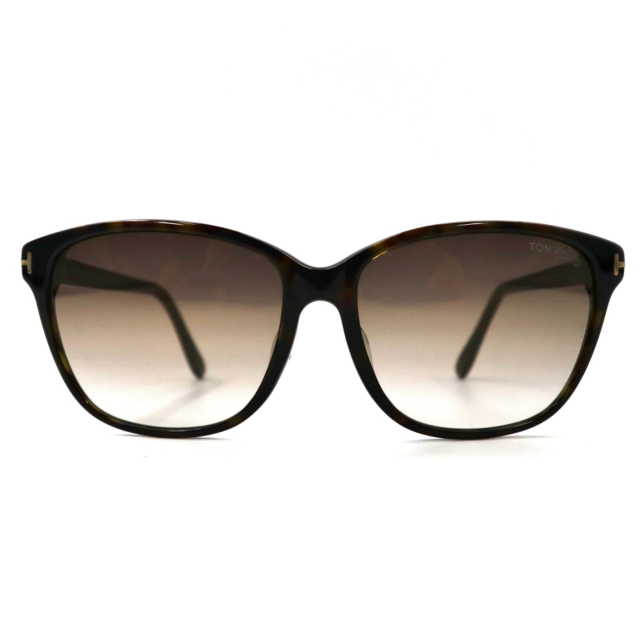 TOM FORD サングラス ウェリントン ブラウン ベッコウ Dana TF432-F 52G 59⬜︎15 140 2 イタリア製