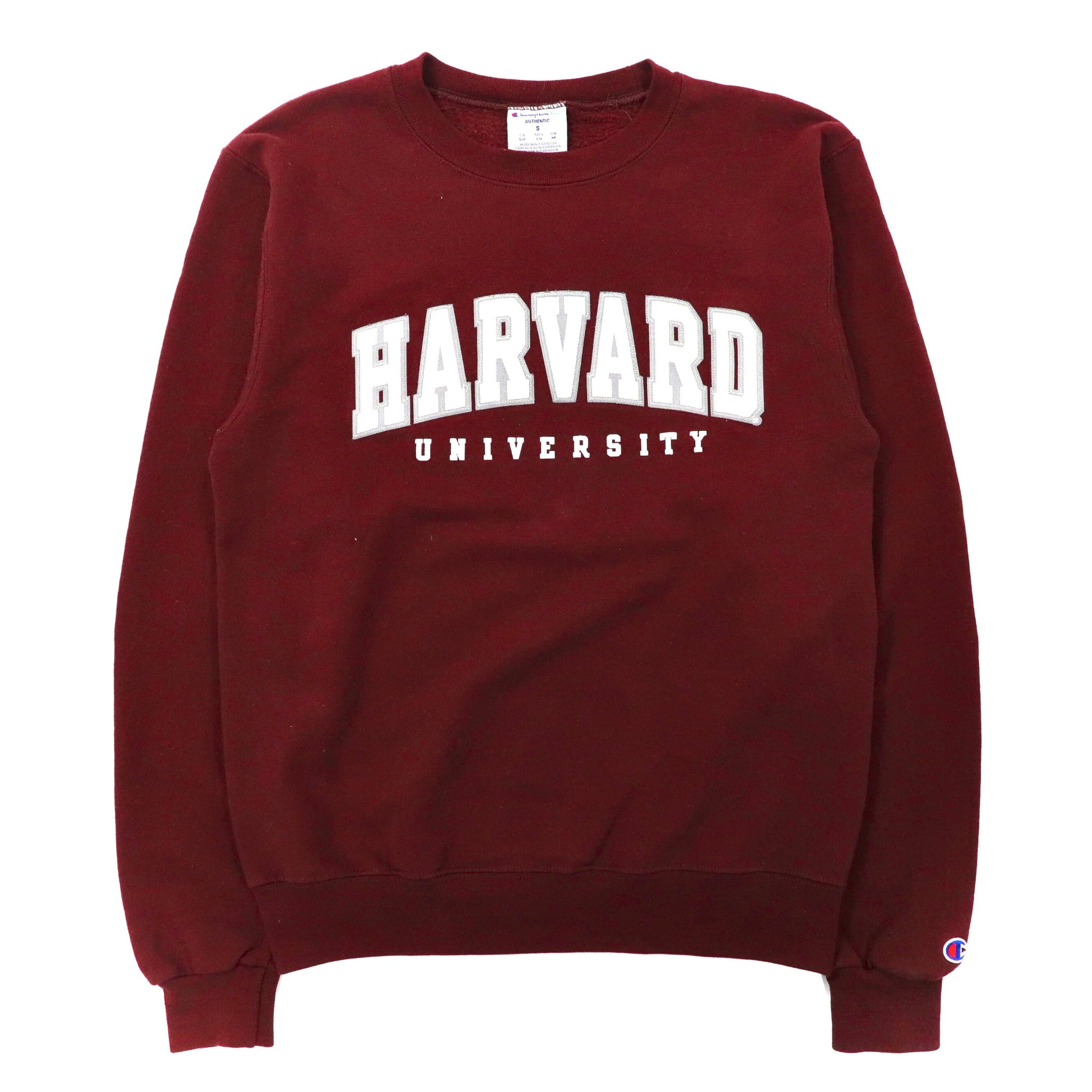 Champion カレッジ スウェット M ボルドー コットン HARVARD UNIVERSITY ニカラグア製