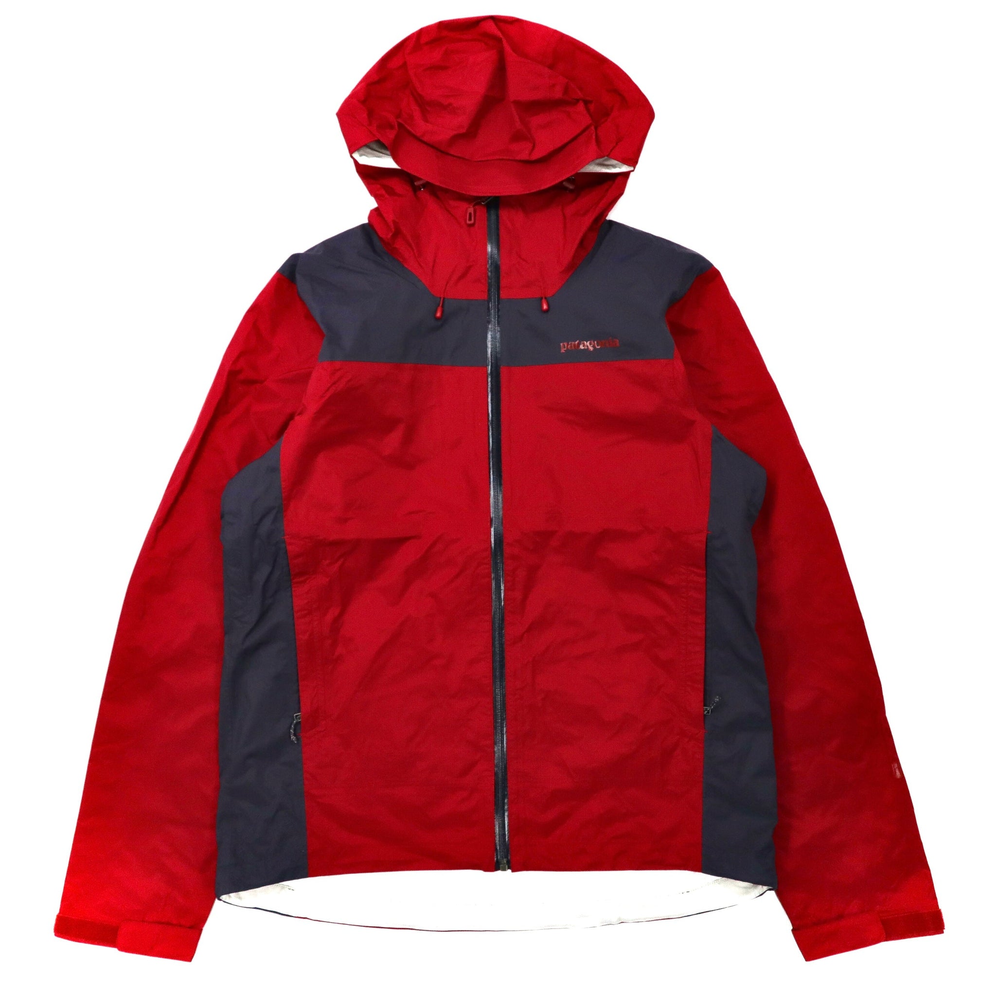 Patagonia トレントシェルジャケット M レッド ナイロン 止水ジップ 84935FA13 TORRENTSHELL JACKET