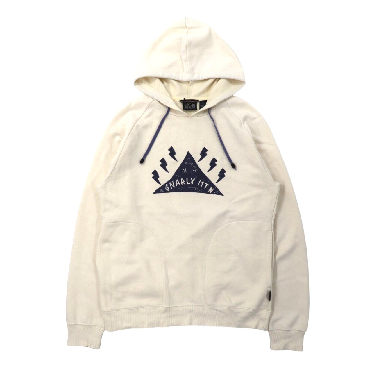 MOUNTAIN HARD WEAR パーカー S ホワイト コットン