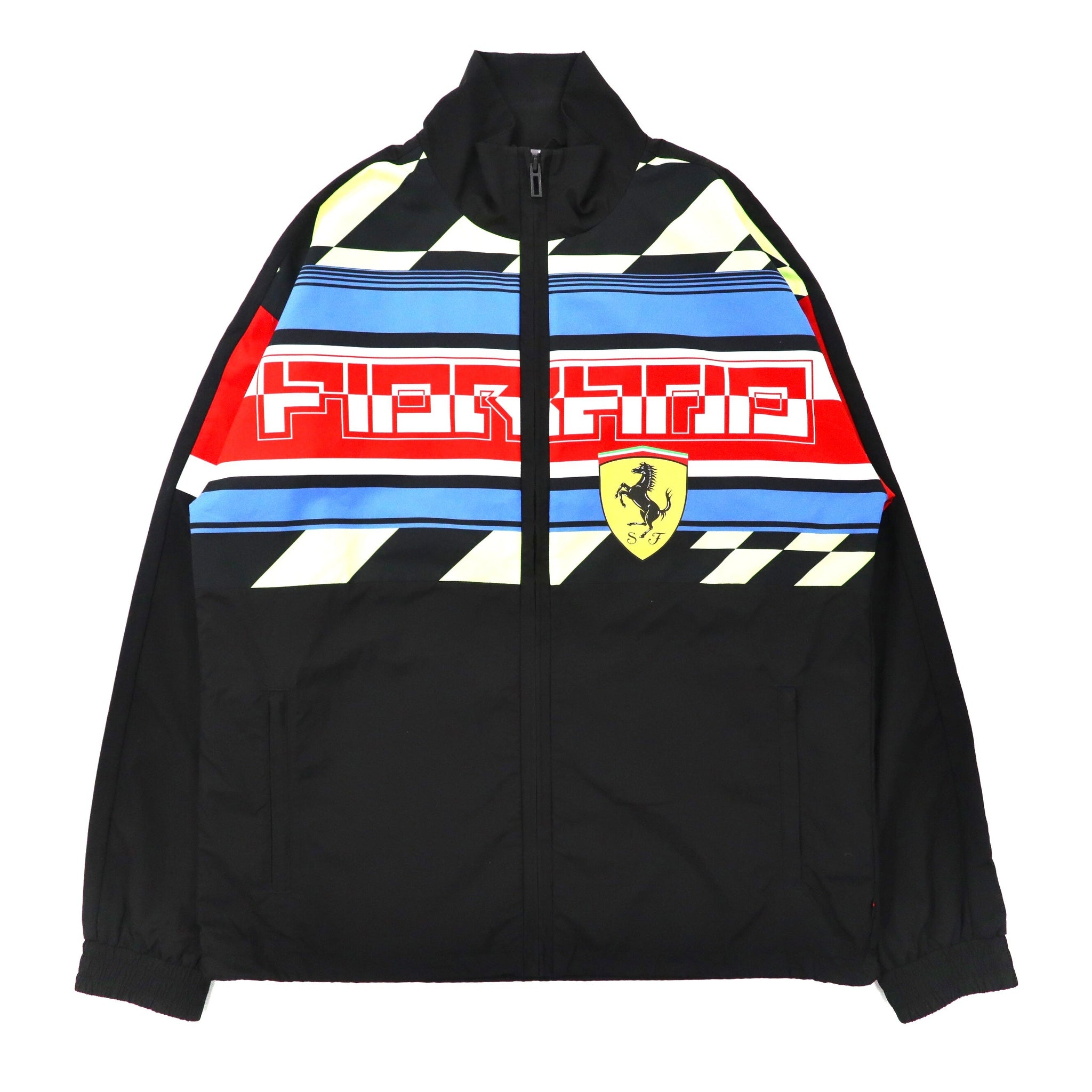 PUMA × Ferrari ナイロンジャケット S ブラック ビッグサイズ Street Woven Jacket 596137-02