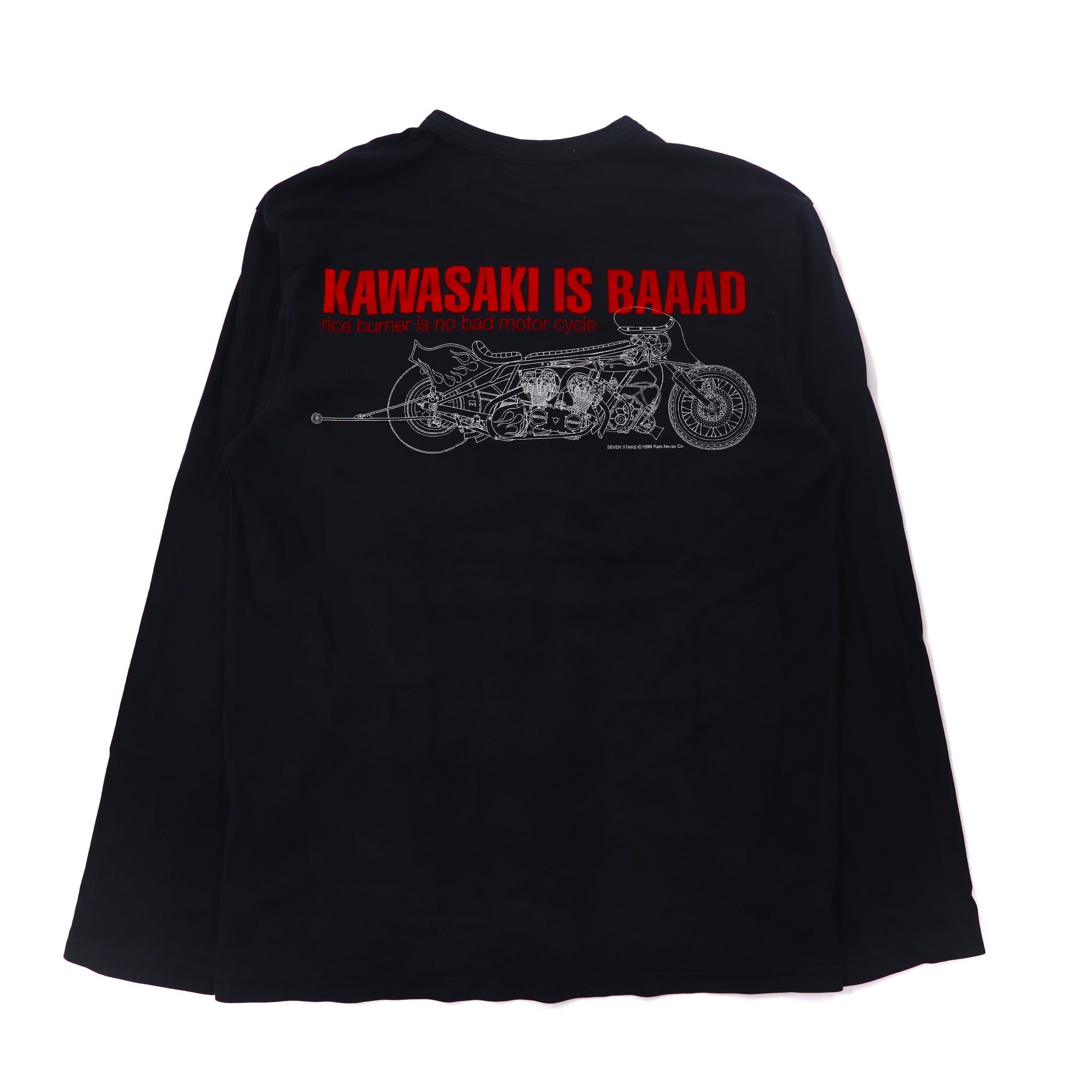 SOTQ ロングスリーブTシャツ L ブラック 川崎 kawasaki is BAAAD MOTORWN限定
