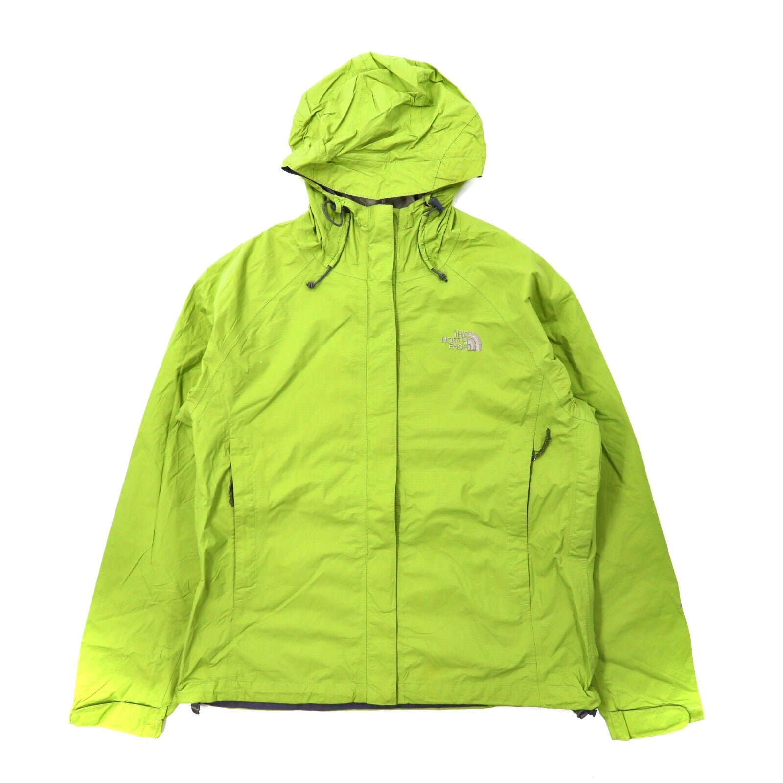 THE NORTH FACE シェルパーカー M グリーン ナイロン HYVENT DT