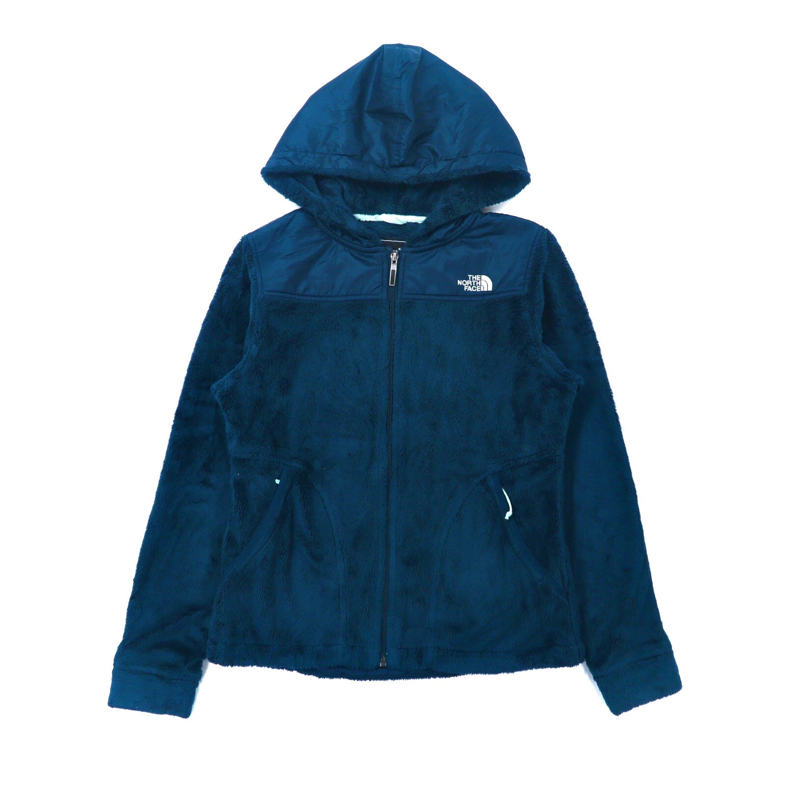 The North Face フリースジップパーカー S ネイビー ポリエステル