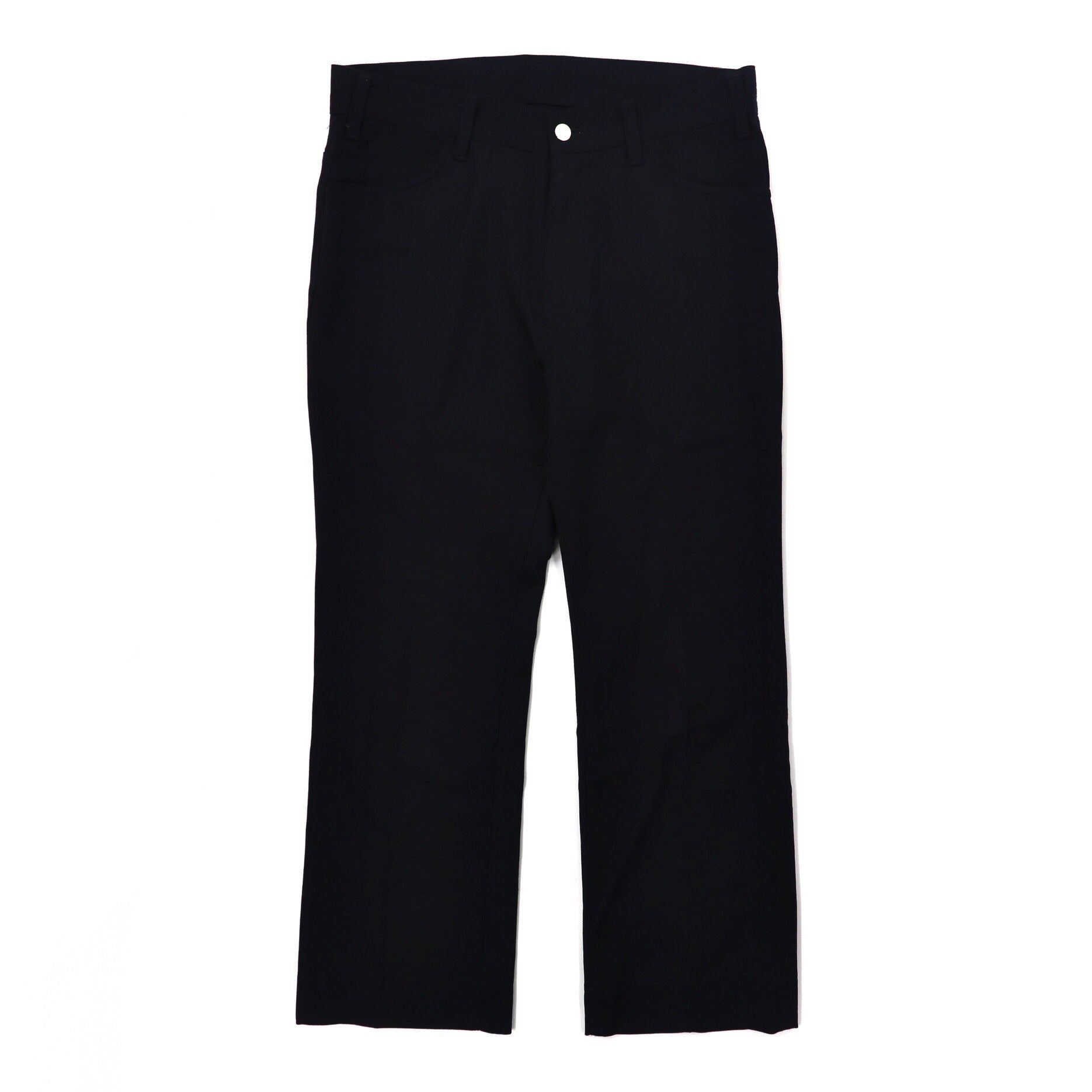 URU スラックス STA-PREST ネイビー PANTS  2  ウール 18FUP11