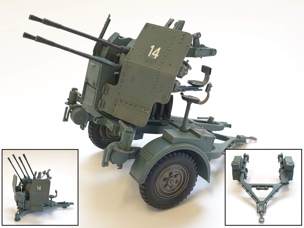 1 35 German mm Flakvierling 38 From Tamiya One35scale