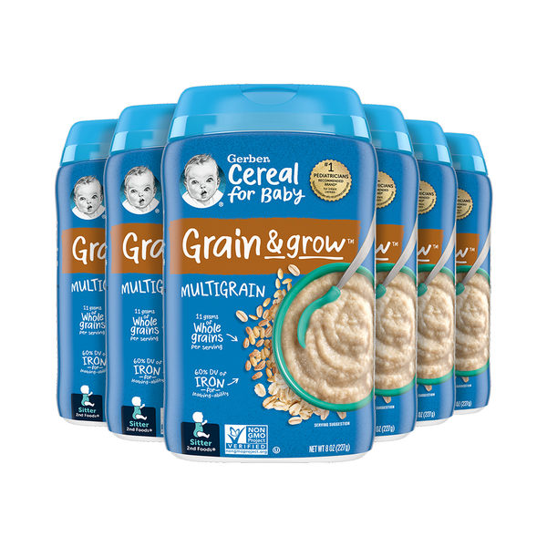 Gerber Lil' Biscuits Vanilla Wheat Toddler Snacks, Box (Pack of 8)