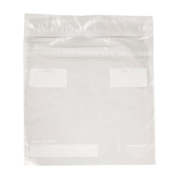 Zipgards® Low Density Freezer Reclosable Disposable Bags – Quart