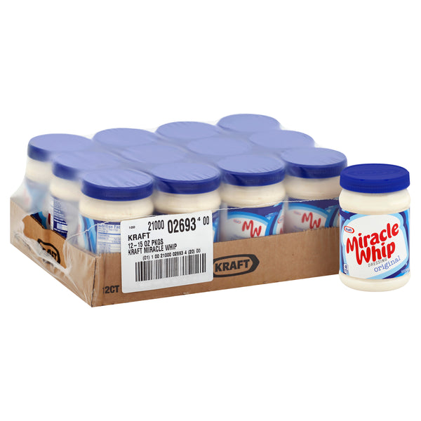 Miracle Whip Dressing, Creamy Mayo & Tangy - 1 gal (3.79 l)