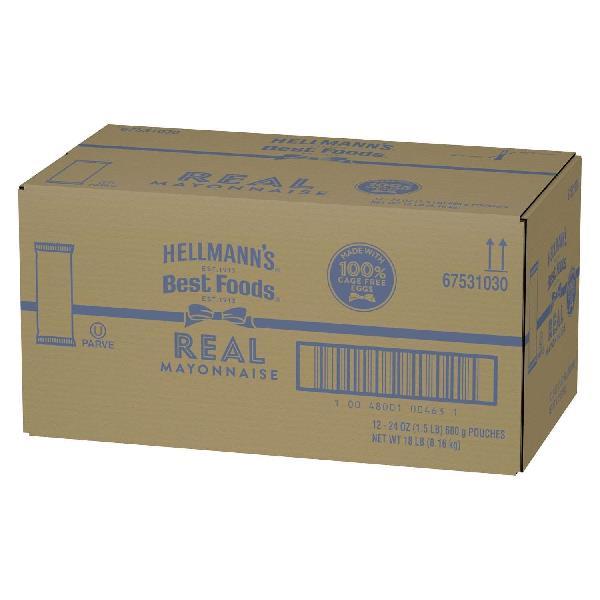 Hellmann's Mayonnaise Packets 0.38 oz Each 210/Case
