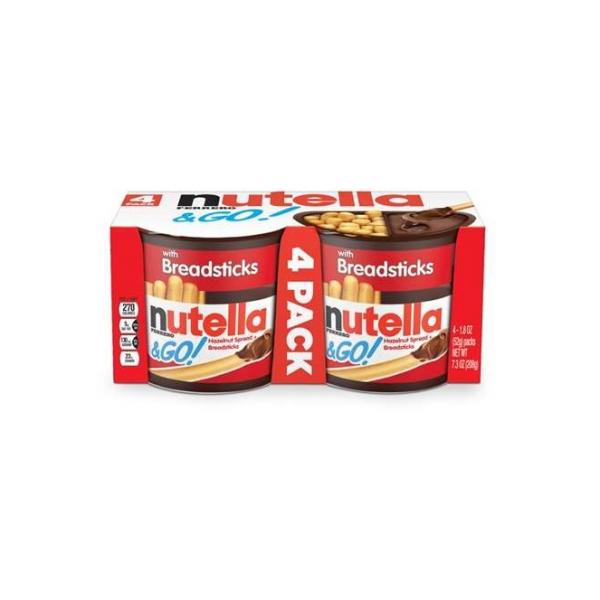Nutella Hazelnut Spread Piping Bag Bulk Food Service 1kg- 6/Case