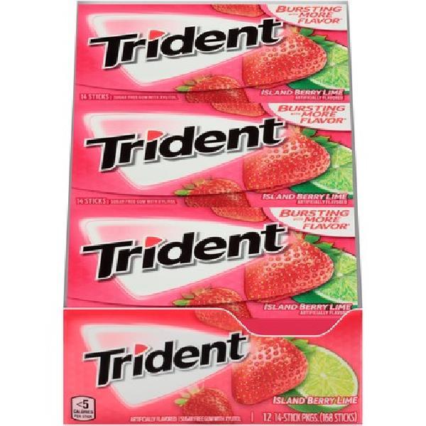 Trident Layers Gum Sugar Free Swedish Fish Berry + Lemon - 12-14 Count -  Haggen