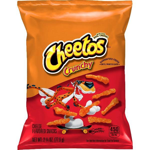 Cheetos Crunchy Cheese Flavored Snacks, 1 Ounce (Pack of 104)