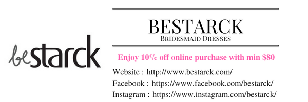 beStarck Bridesmaids dress x ZTYLECO SINGAPORE WEDDING GIFTS