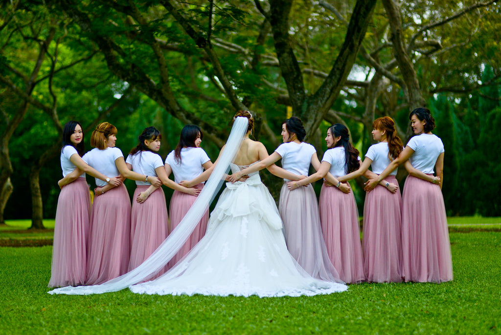 beStarck bridesmaid dress x ZTYLECO SINGAPORE WEDDING GIFTS