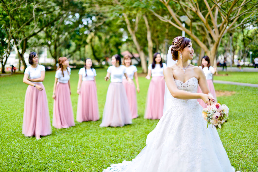 beStarck bridesmaid dress x ZTYLECO SINGAPORE WEDDING GIFTS