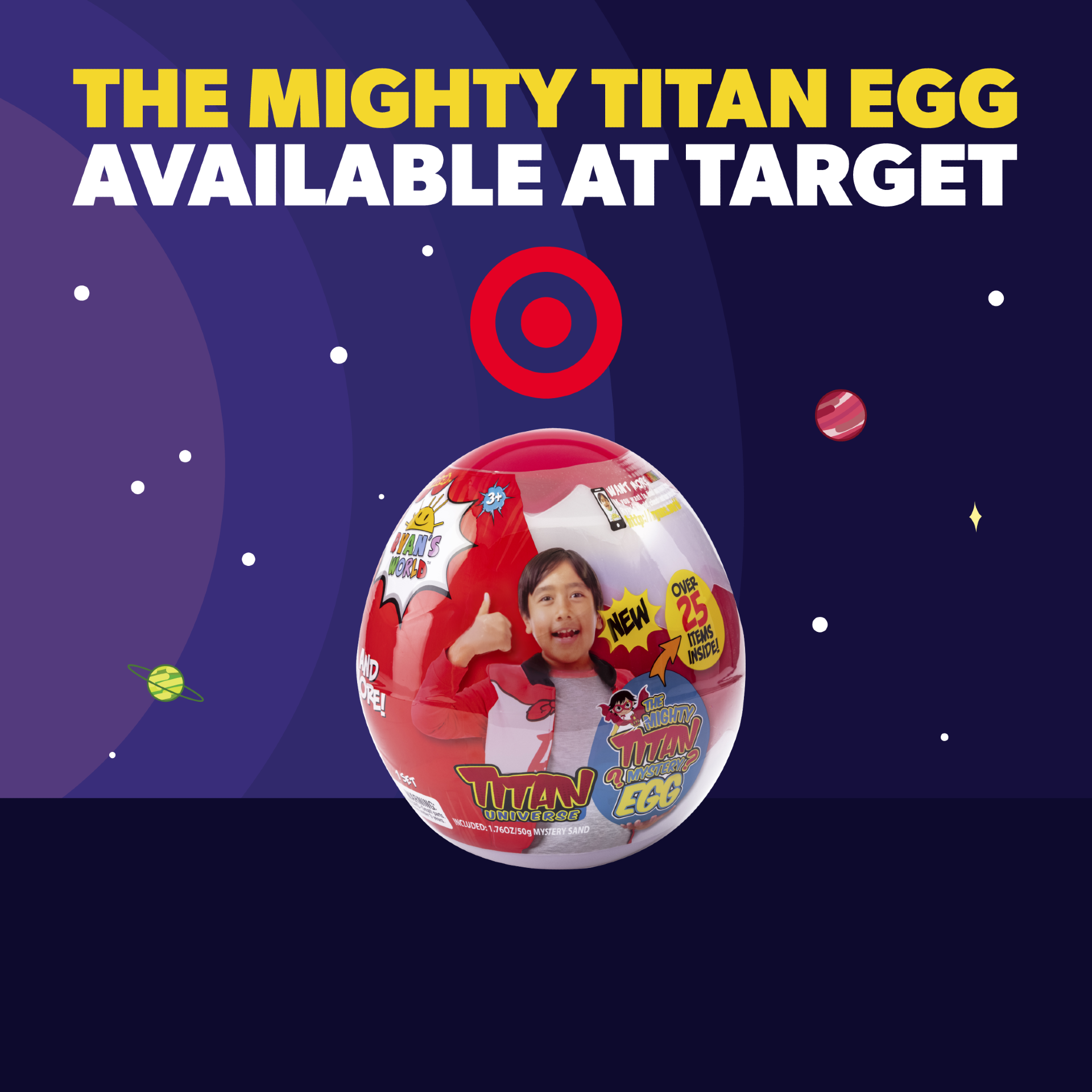 Ryan's World Giant Mystery Egg : Target