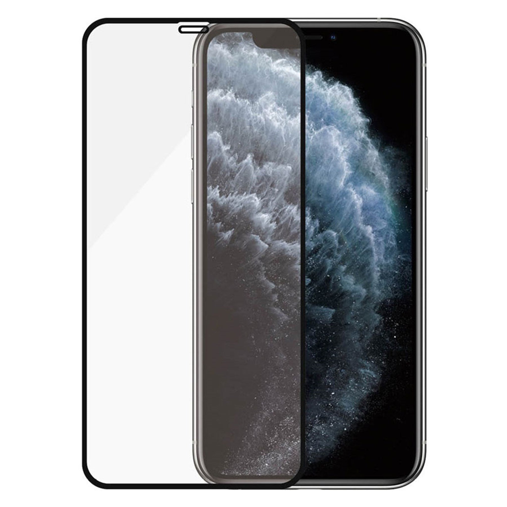 Billede af PanzerGlass iPhone X/Xs/11 Pro Skærmbeskyttelse, Sort Kant