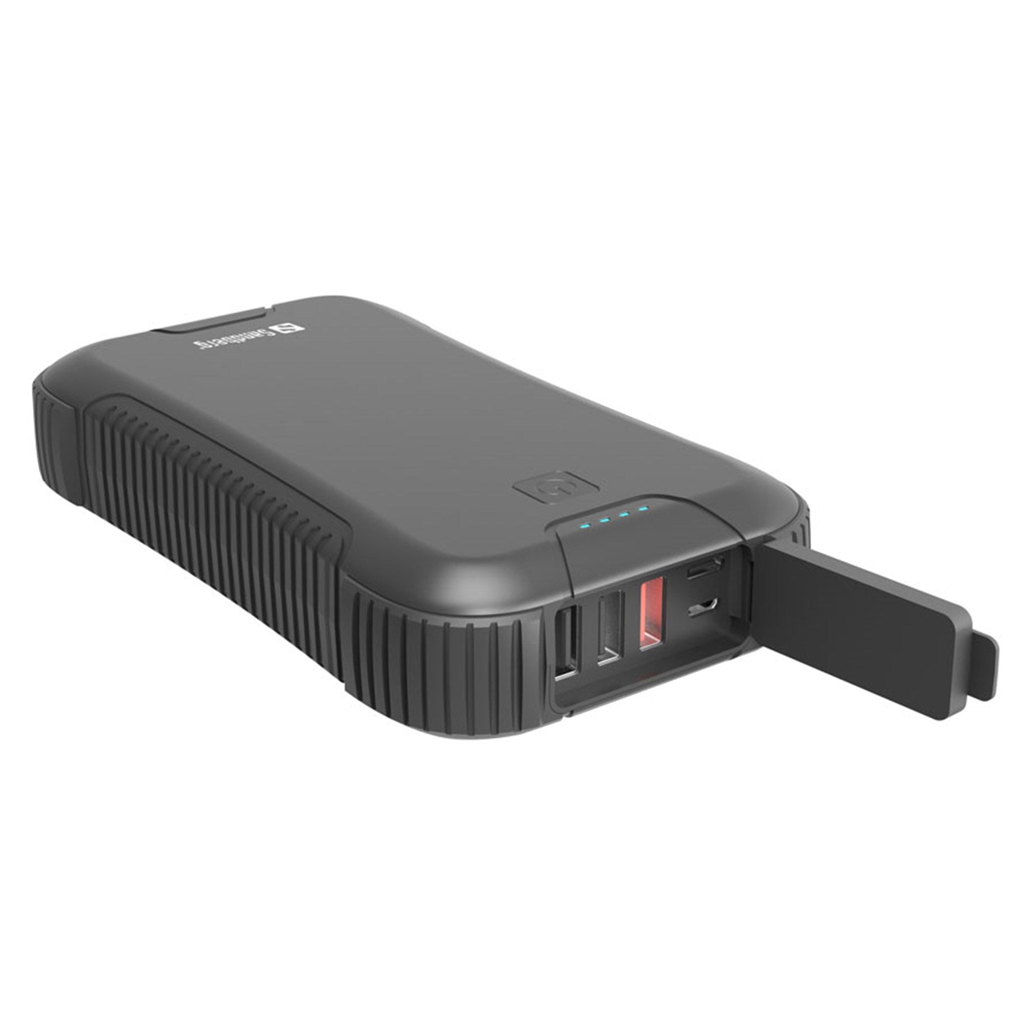 Se Sandberg 30.000 mAh USB-C PD 45W Survivor Powerbank, Sort hos Balar