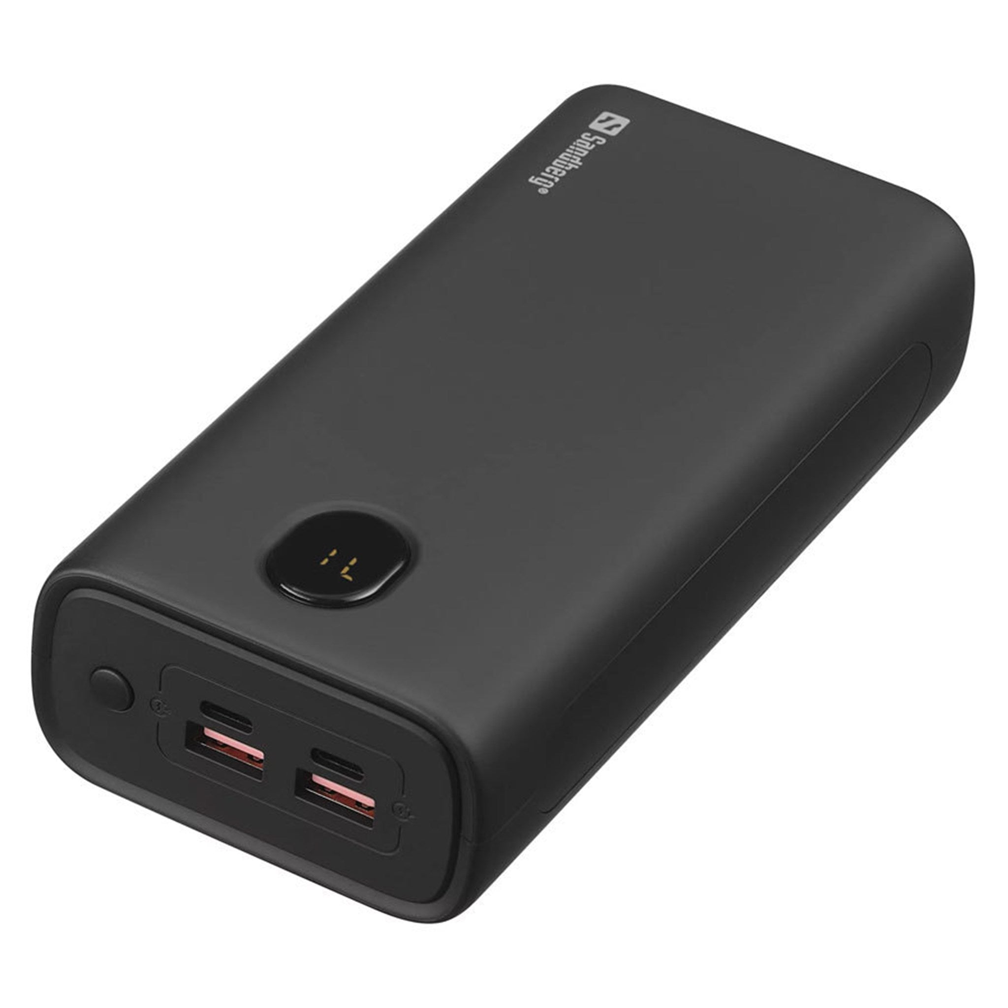 Billede af Sandberg USB-C PD 20W 30000 mAh powerbank, Sort