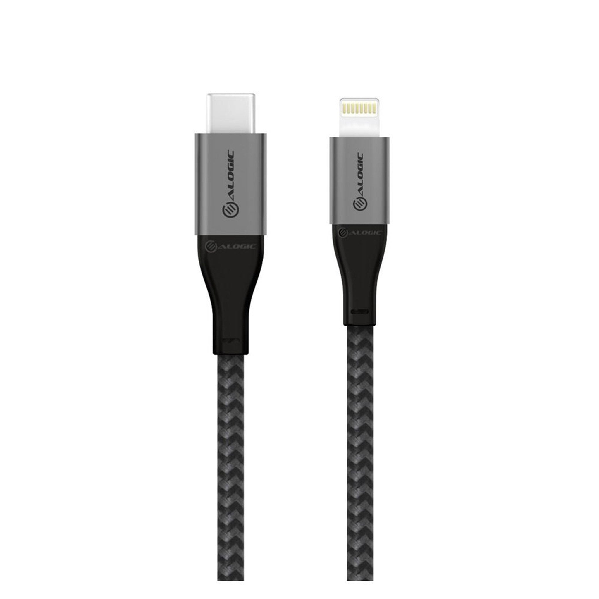 Billede af ALOGIC Ultra USB-C til Lightning-kabel 1,5 m, Space Grey