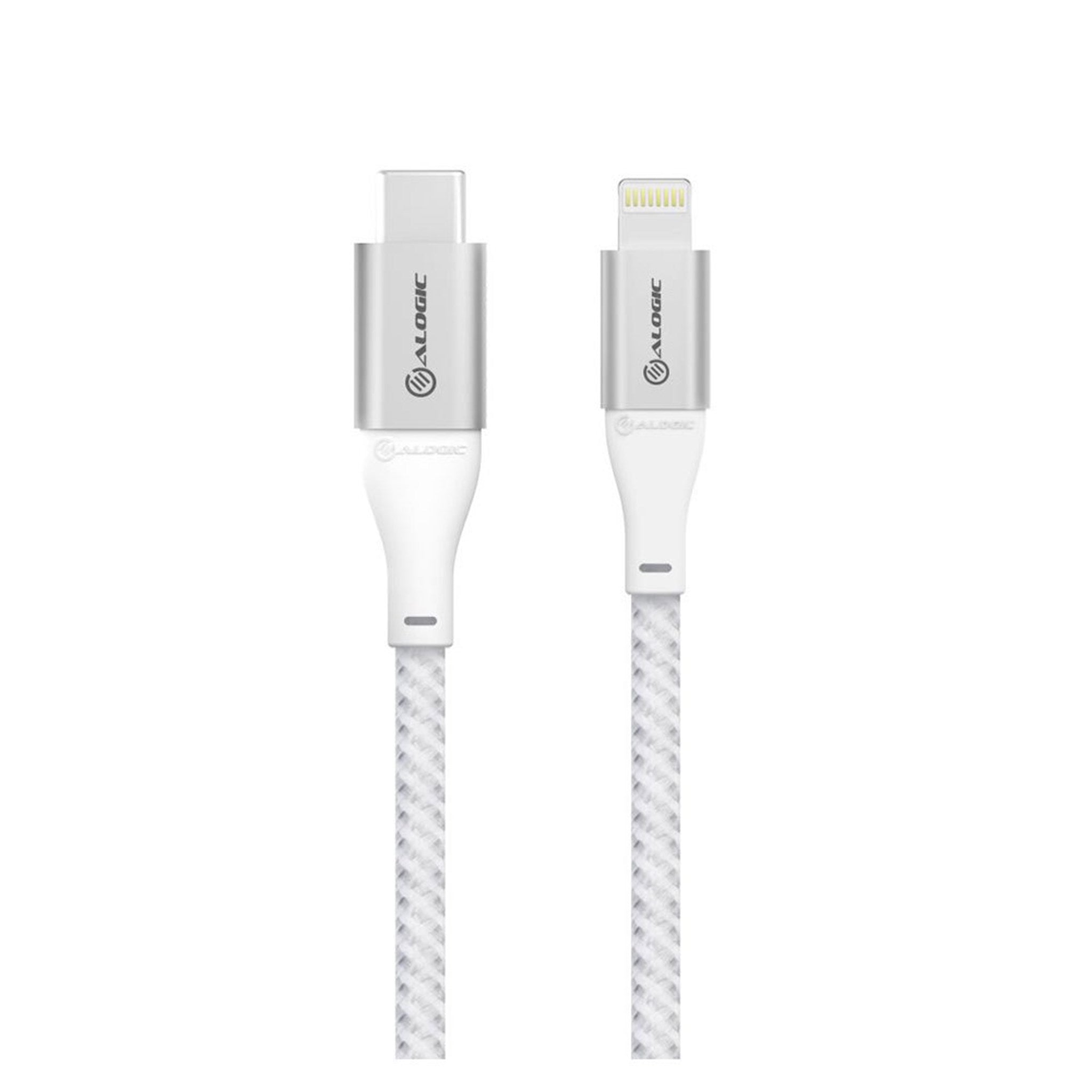 Billede af ALOGIC Ultra USB-C til Lightning kabel, 150 cm, Sølv hos Balar